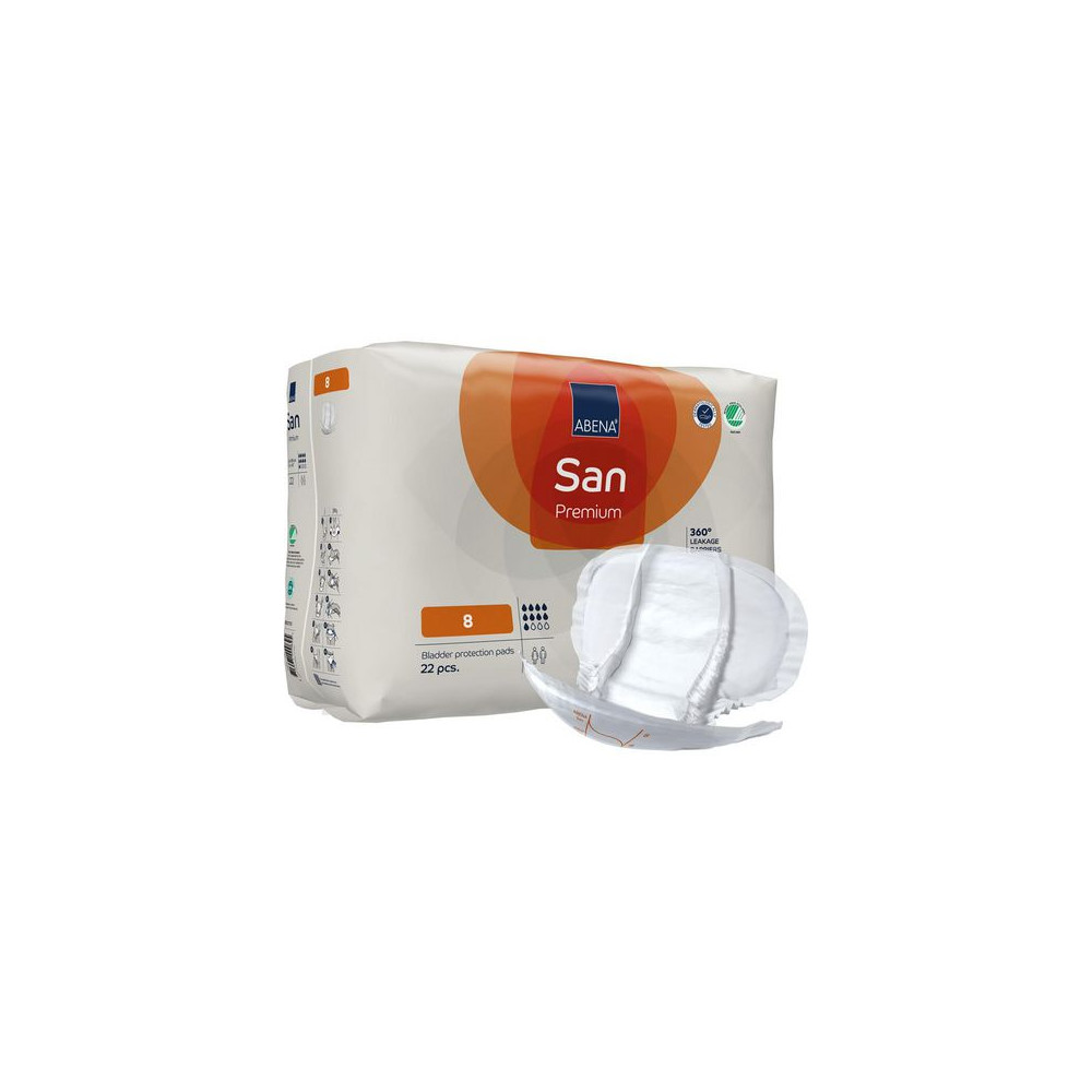 Produktbild för Inkoskydd San 8 Premium 63x36cm 22/fp