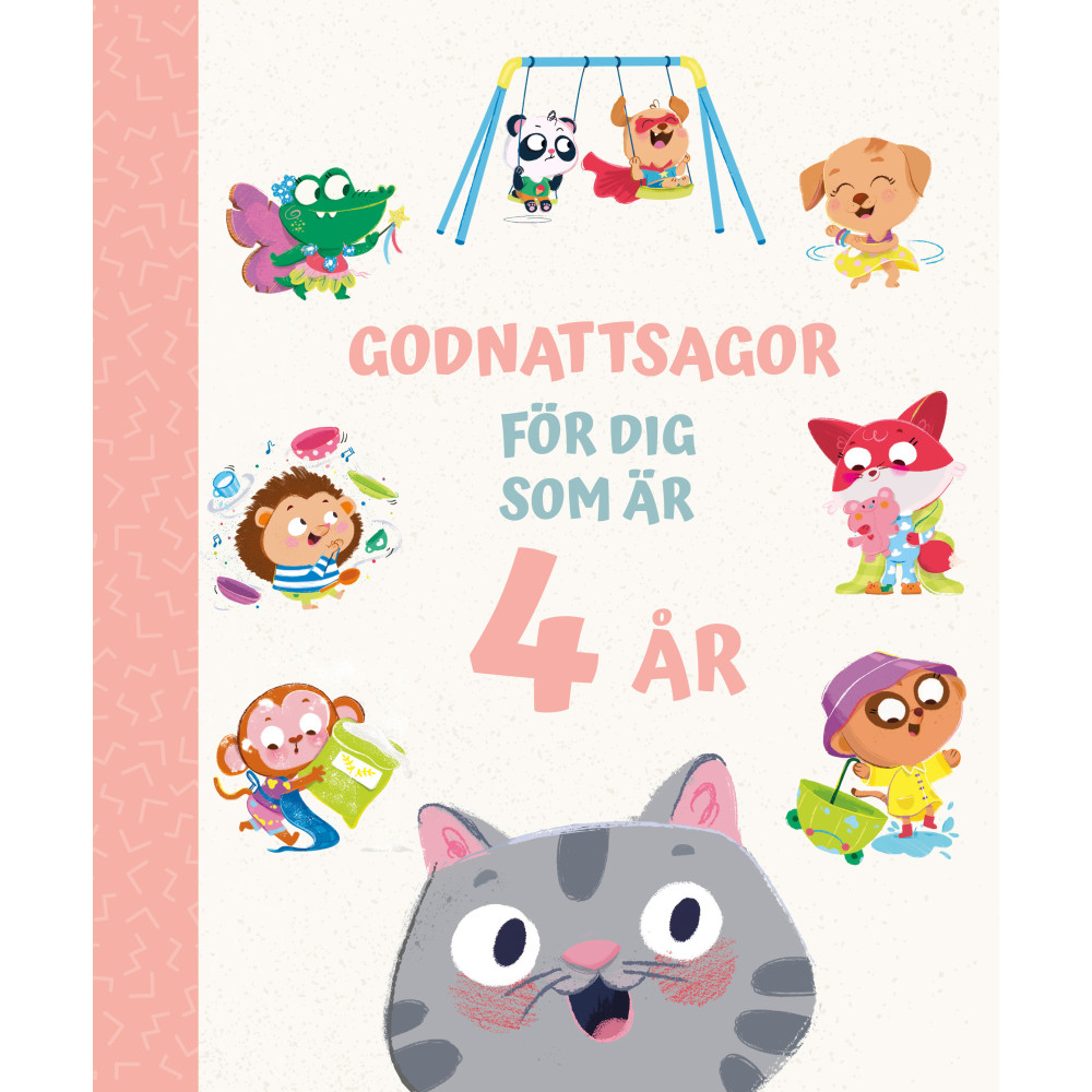 Produktbild för Godnattsagor för dig som är 4 år (inbunden)