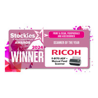 Produktbild för Ricoh fi-8170 - dokumentskanner - desktop - USB 3.2 Gen 1, Gigabit LAN