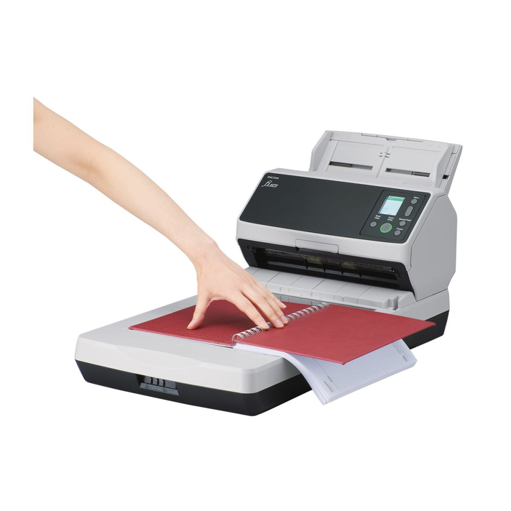 Produktbild för Ricoh fi-8270 - dokumentskanner - desktop - USB 3.2 Gen 1, Gigabit LAN