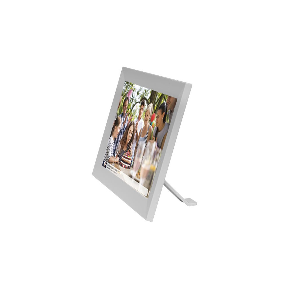 Produktbild för DENVER FRAMEO PFF-1024WHITE - digital fotoram