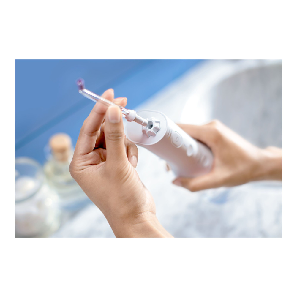 Produktbild för Philips Sonicare Power Flosser 3000 HX3826 - mundusch - vit