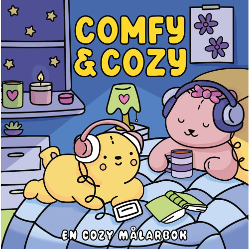 Tukan Förlag Comfy & Cozy. En cozy målarbok (häftad)