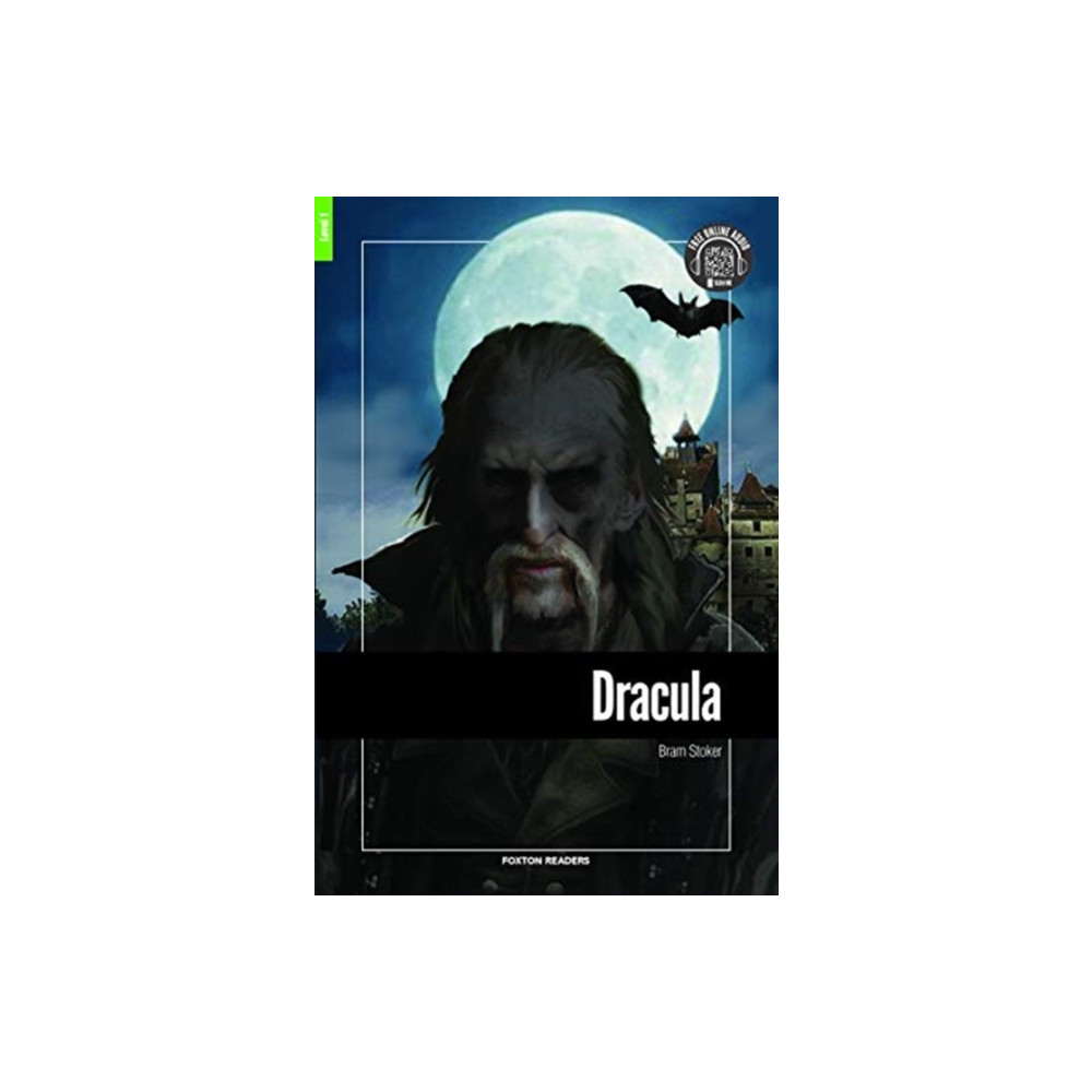 Produktbild för Dracula - Foxton Reader Level-1 (400 Headwords A1/A2) with free online AUDIO (häftad, eng)