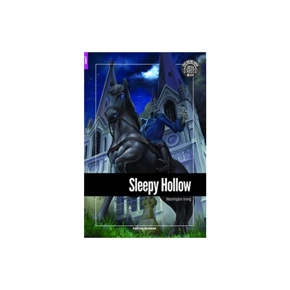 Produktbild för Sleepy Hollow - Foxton Reader Level-2 (600 Headwords A2/B1) with free online AUDIO (häftad, eng)