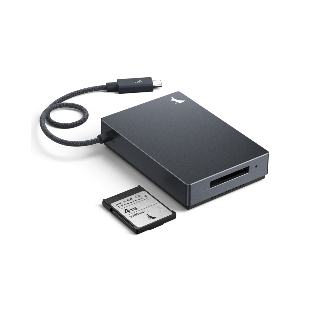 Produktbild för Angelbird Cardreader I Performance Card Reader CFexpress B I USB-C 4.0 Gen 3x2 I up to 40 Gb/s conne