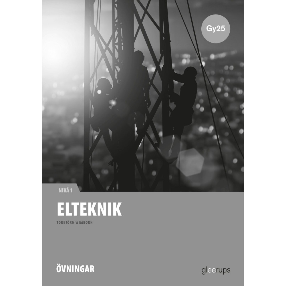 Produktbild för Elteknik 1, instuderingsuppgifter, Gy25 (häftad)