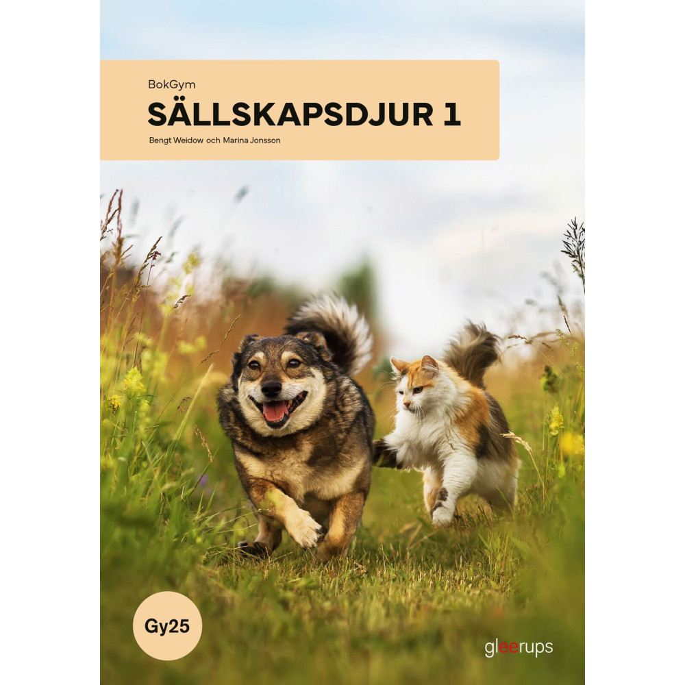 Produktbild för BokGym Sällskapsdjur 1, bok, Gy25 (bok, spiral)