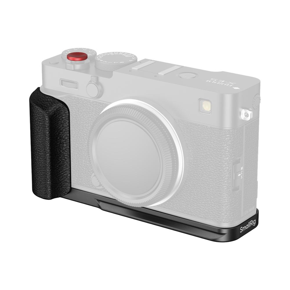 Produktbild för SmallRig 5448 L-Shaped Mount Plate with Silicone Handle for FUJIFILM X-E5 Black