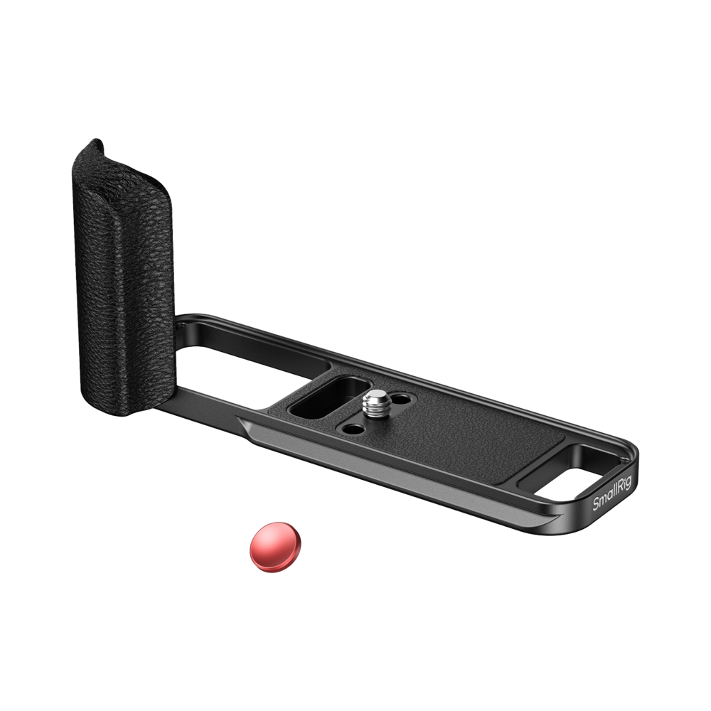 Produktbild för SmallRig 5448 L-Shaped Mount Plate with Silicone Handle for FUJIFILM X-E5 Black