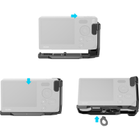 Produktbild för SmallRig 5389 L-Shaped Mount Plate with Handle for Sigma BF Black
