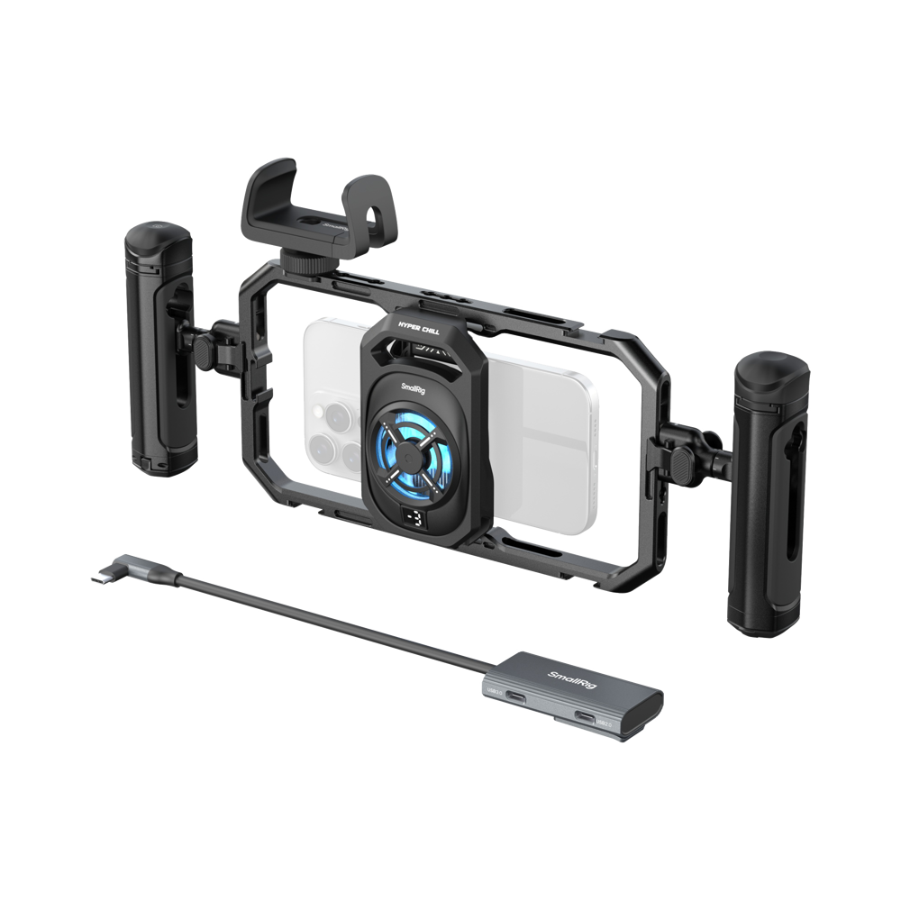 Produktbild för SmallRig 5276 All-in-One Thermal Dual-handheld Video Kit for Mobile Phone
