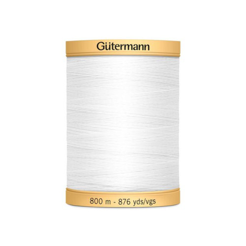 Gütermann Sytråd Gütermann bomull 800m vit