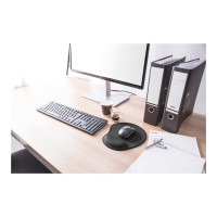 Produktbild för Trust Bigfoot Gel Mouse Pad - mustablett med handledskudde