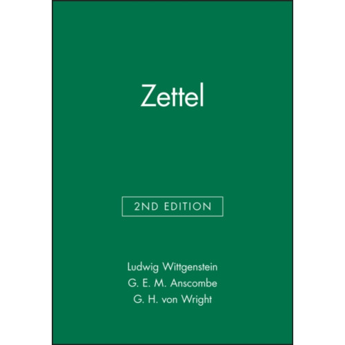John Wiley And Sons Ltd Zettel (häftad, eng)