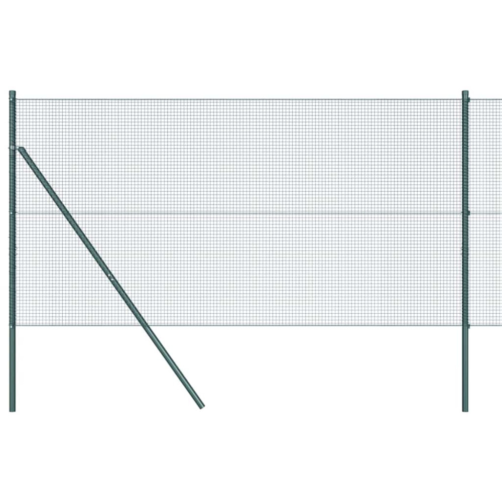 Produktbild för Markfixerat Svetsat Stängsel 10 x 1,2 m (B x H)