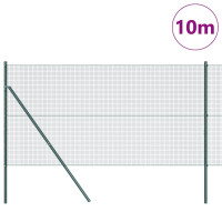 Produktbild för Markfixerat Svetsat Stängsel 10 x 1,2 m (B x H)