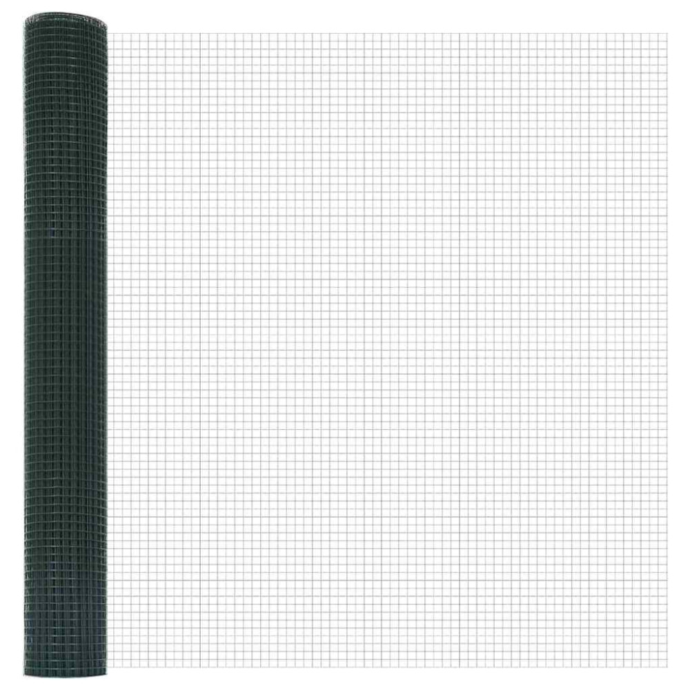 Produktbild för Markfixerat Svetsat Stängsel 10 x 1,2 m (B x H)