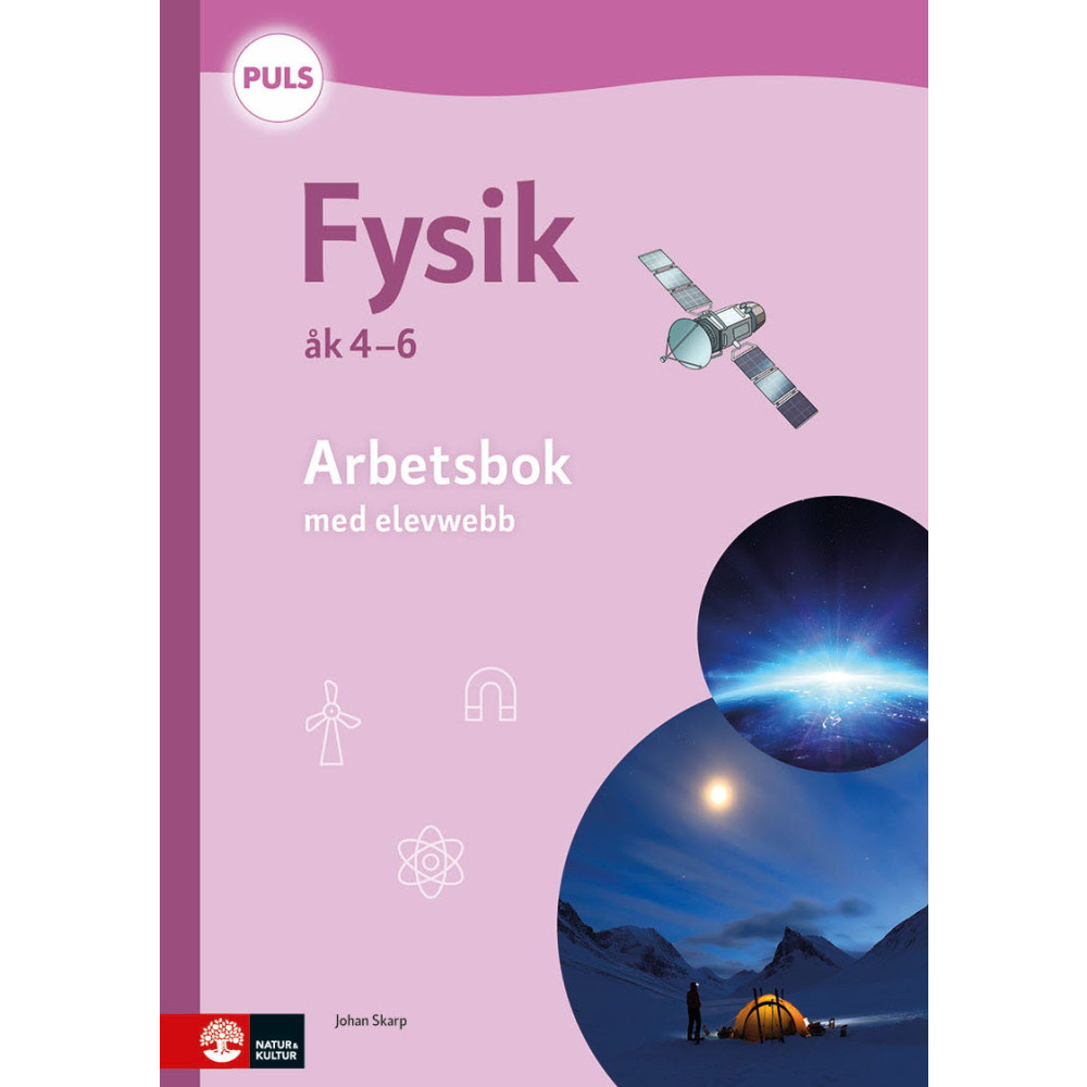 Produktbild för PULS Fysik 4-6 Arbetsbok med elevwebb, fjärde upplagan (häftad)