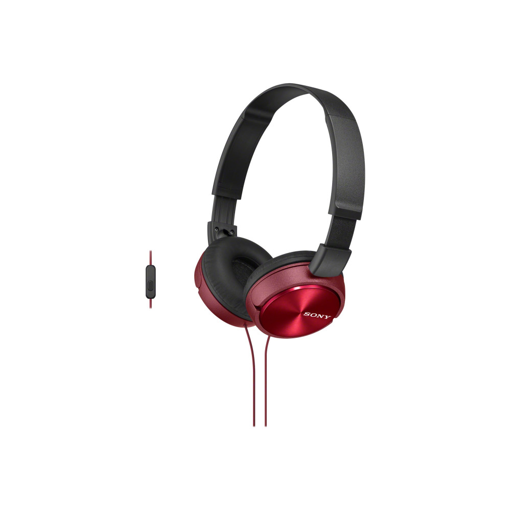 Produktbild för Sony MDR-ZX310AP - hörlurar med mikrofon - 3,5 mm kontakt