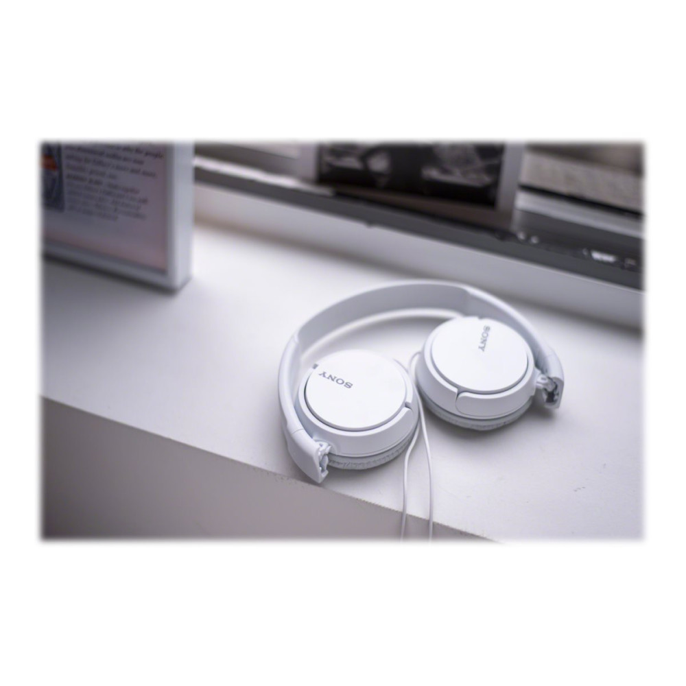 Produktbild för Sony MDR-ZX110AP - hörlurar med mikrofon - 3,5 mm kontakt