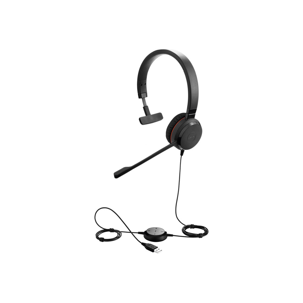 Produktbild för Jabra Evolve 30 II MS Mono - headset - USB, 3,5 mm kontakt