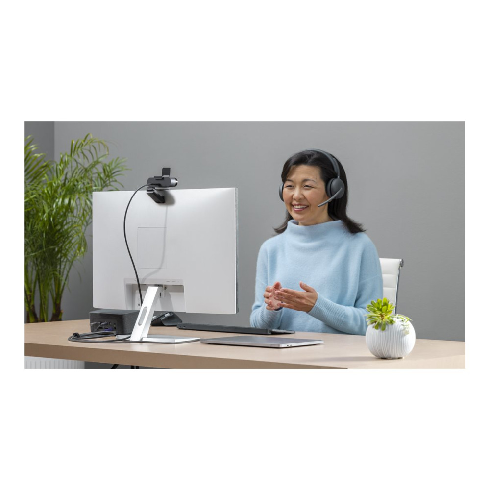 Produktbild för Logitech Zone Wireless 2 UC - headset - USB-C via Bluetooth-adapter