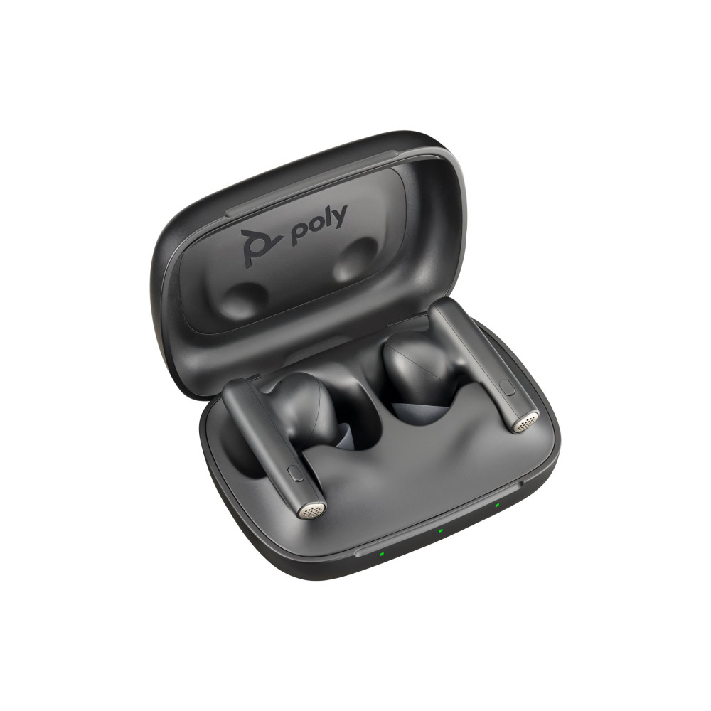 Produktbild för HP Poly Voyager Free 60 UC - True wireless-hörlurar med mikrofon - USB-C via Bluetooth-adapter