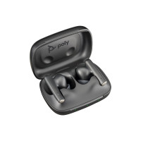 Produktbild för HP Poly Voyager Free 60 UC - True wireless-hörlurar med mikrofon - USB-C via Bluetooth-adapter