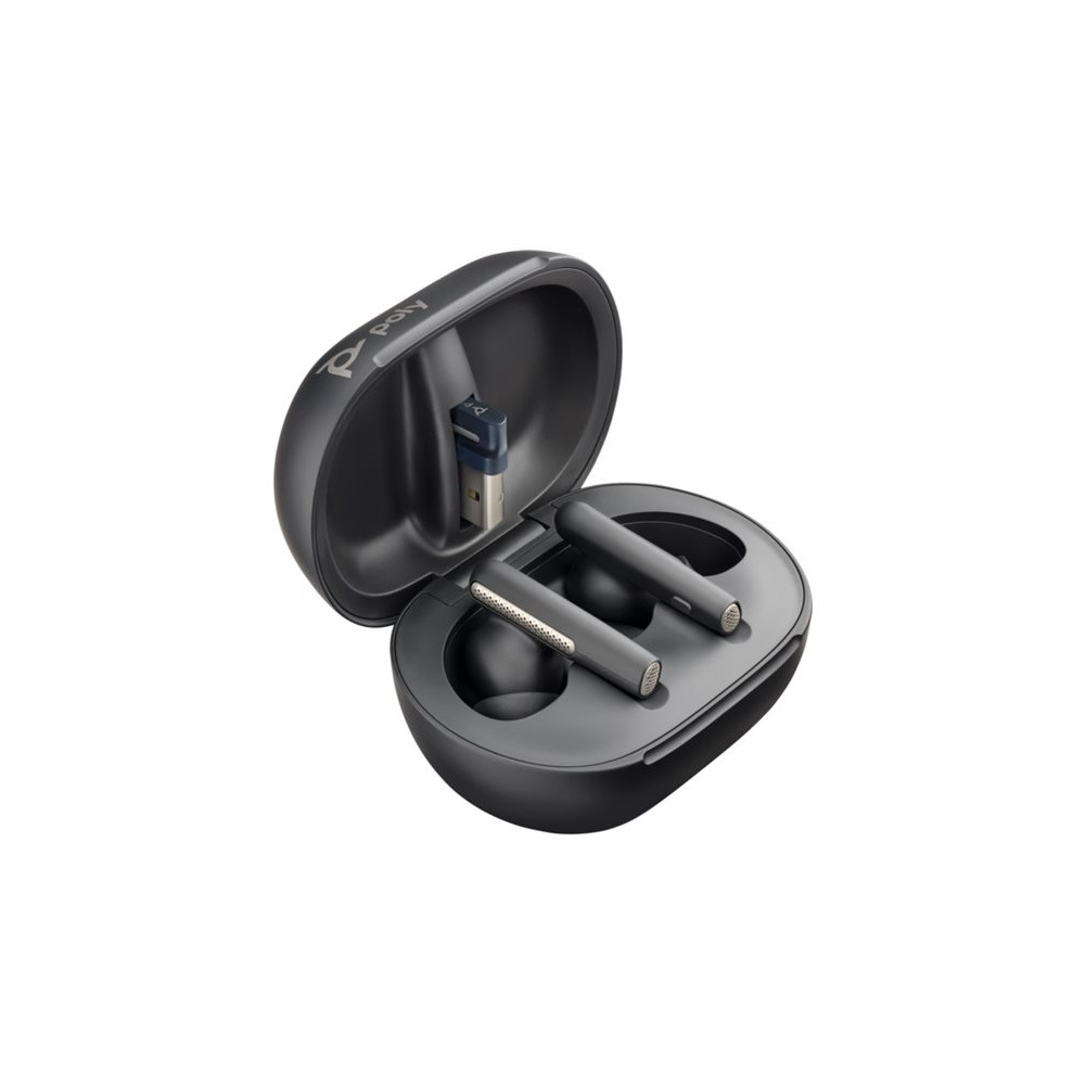 Produktbild för HP Poly Voyager Free 60+ UC M - True wireless-hörlurar med mikrofon