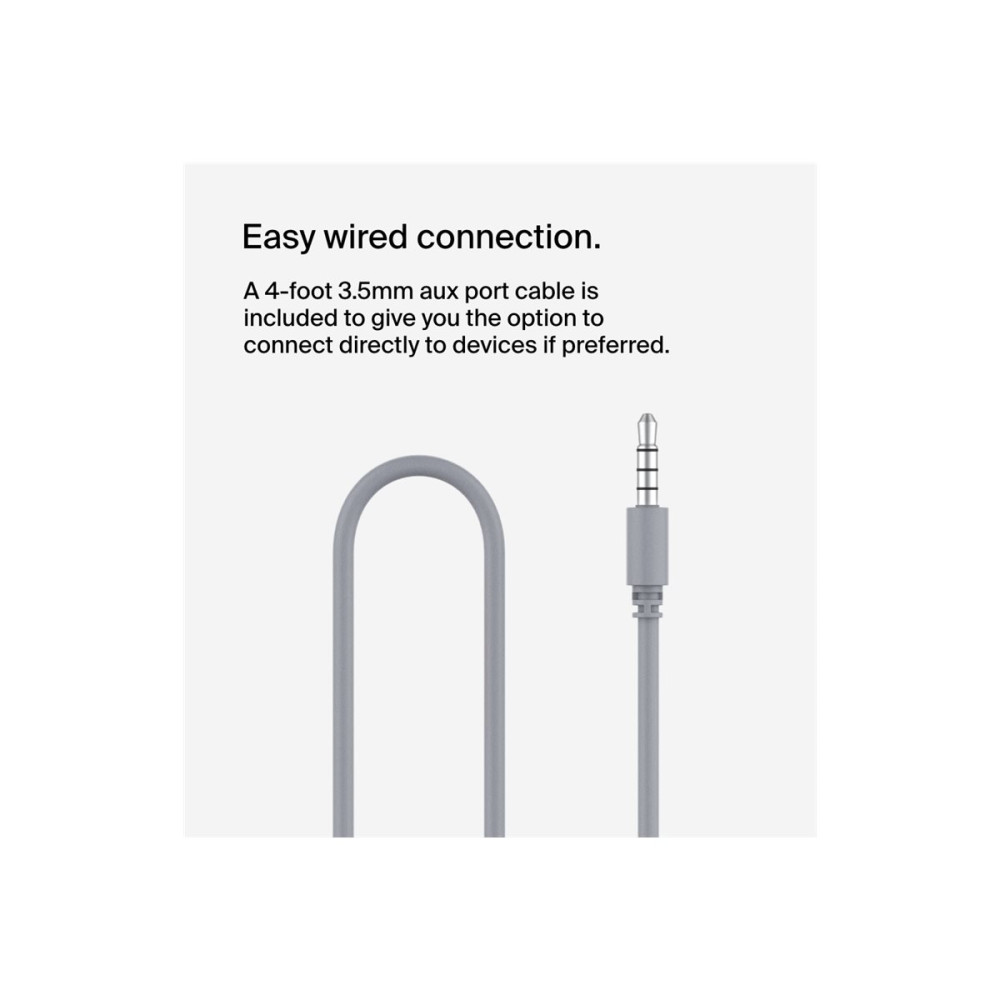 Produktbild för Belkin SoundForm Mini - hörlurar med mikrofon - 3,5 mm kontakt