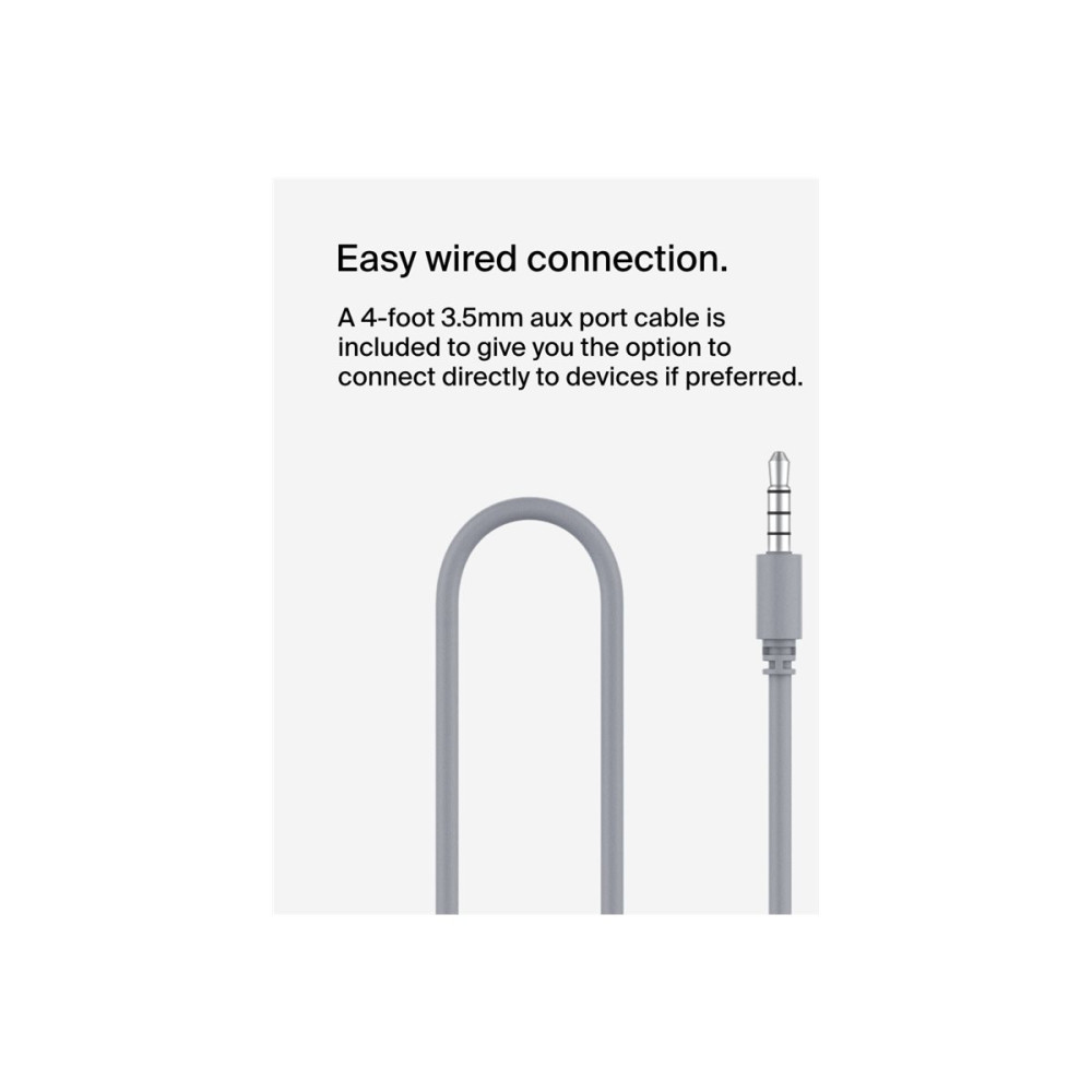 Produktbild för Belkin SoundForm Mini - hörlurar med mikrofon - 3,5 mm kontakt
