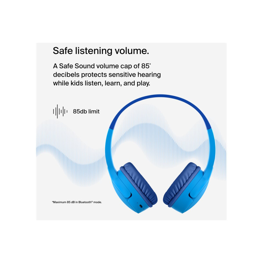 Produktbild för Belkin SoundForm Mini - hörlurar med mikrofon - 3,5 mm kontakt