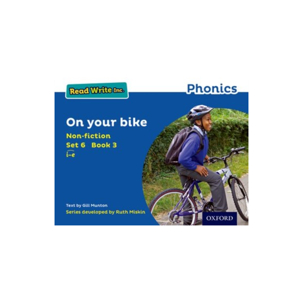 Produktbild för Read Write Inc. Phonics: On Your Bike (Blue Set 6 Non-fiction 3) (häftad, eng)