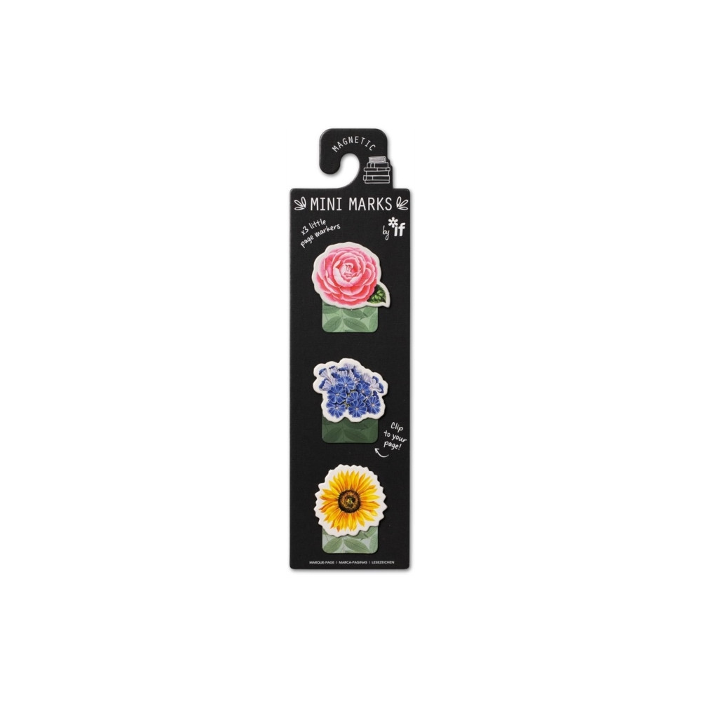 Produktbild för Magnetic Mini Marks by IF - Flowers