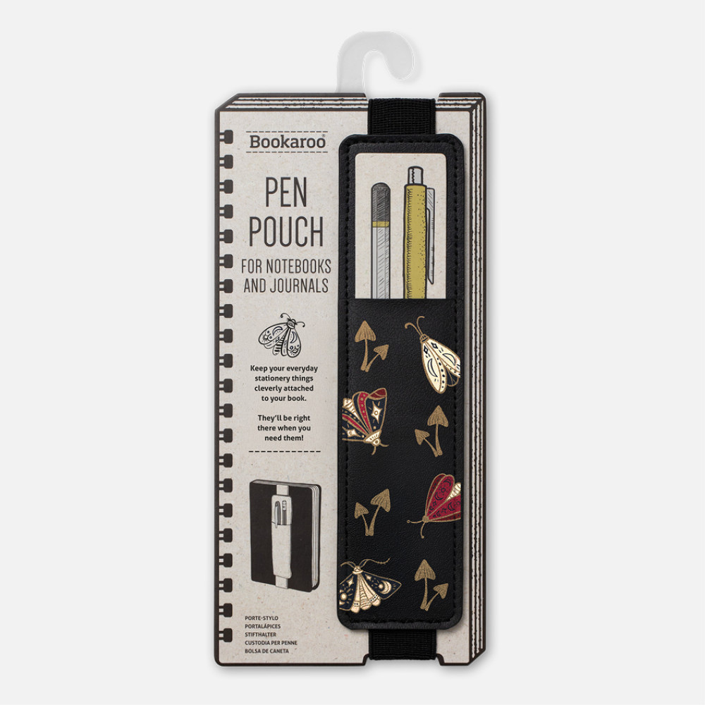 Produktbild för Bookaroo Pen Pouch - Moths