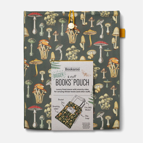 If plc Bookaroo Books & Stuff Pouch - Botanical Mushroom