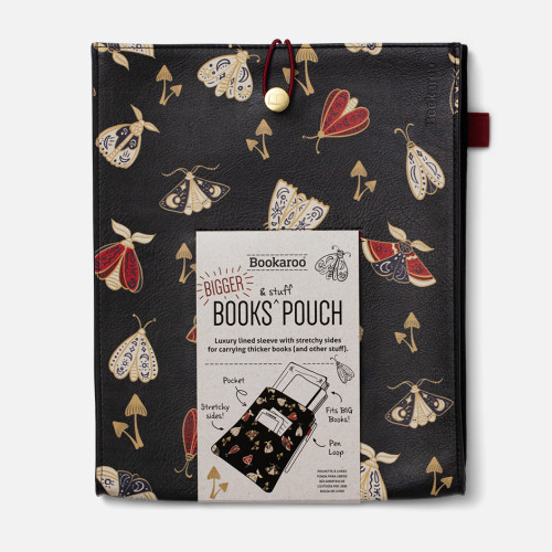 If plc Bookaroo Books & Stuff Pouch - Moths