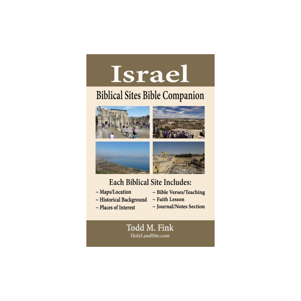 Produktbild för Israel Biblical Sites Bible Companion (häftad, eng)