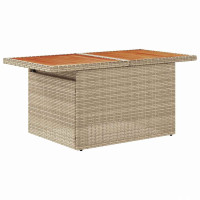 Produktbild för Trädgårdsoffset med lagring 8 pcs Beige och Ljusgrå