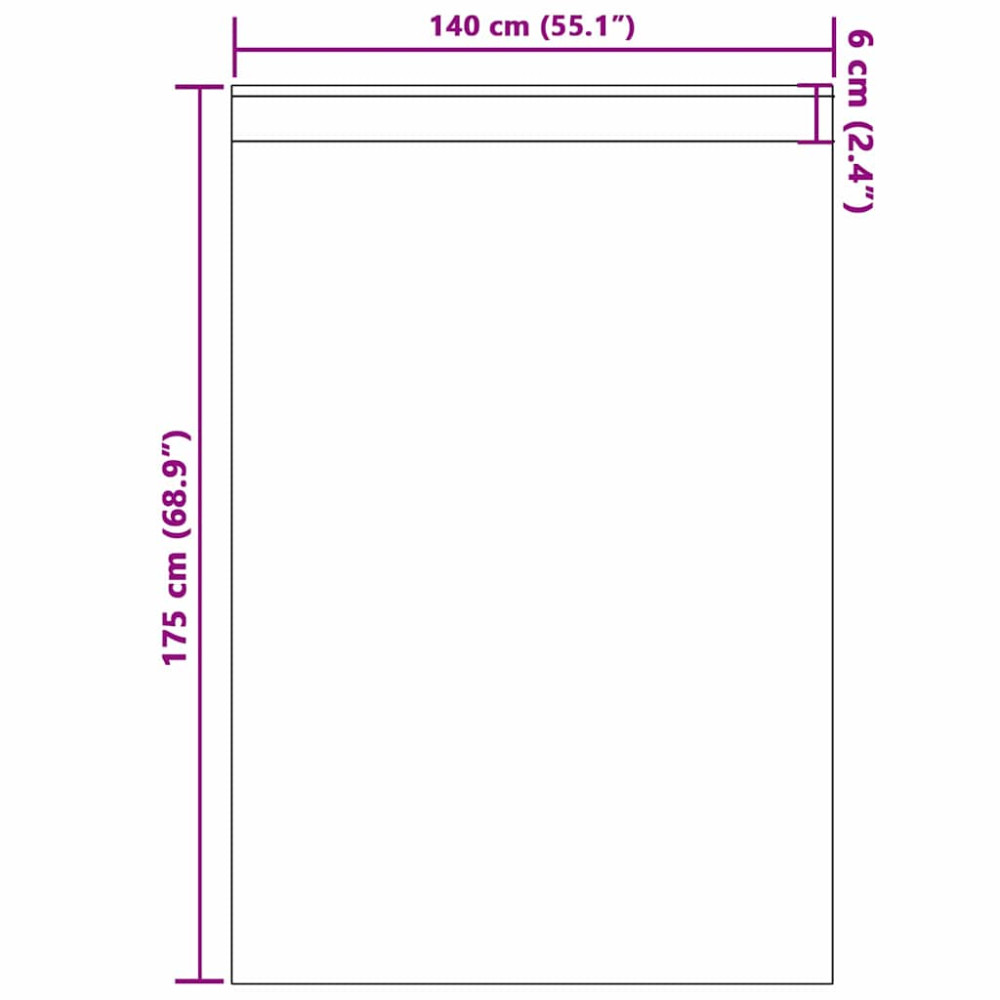 Produktbild för Mörkläggningsgardiner med Ringar 2 pcs Mörkblå 175 x 140 cm