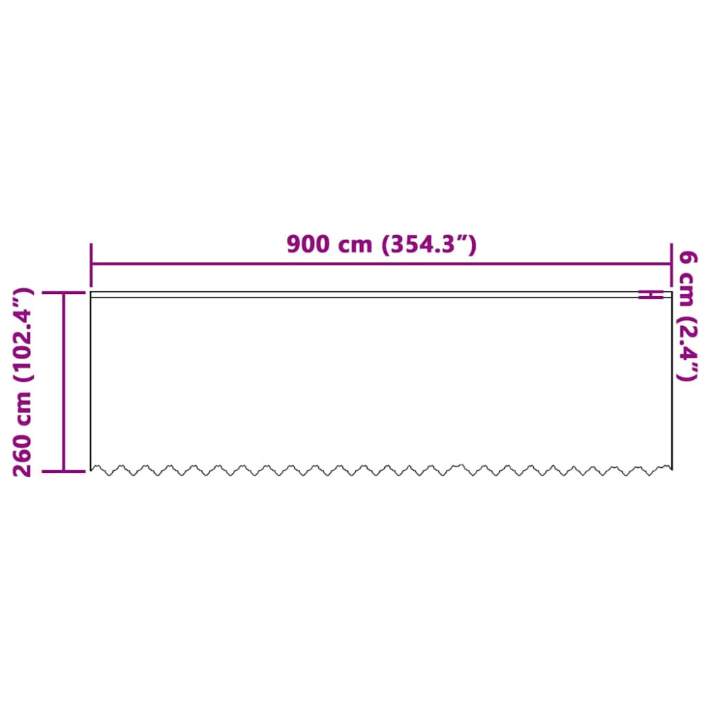 Produktbild för Spetsgardin med gardiner Blommor Vit 260 x 900 cm Polyester