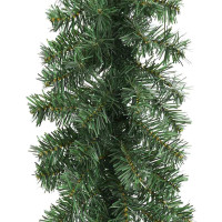 Produktbild för Julgirlander 2 pcs Grön 20 m PVC