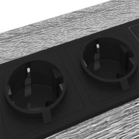 Produktbild för Nattduksbord 2 pcs Grå Sonoma 40 x 31 x 60 cm Konstruerat trä