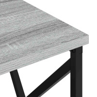 Produktbild för Nattduksbord 2 pcs Grå Sonoma 40 x 31 x 60 cm Konstruerat trä