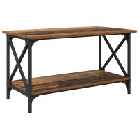 Produktbild för Kaffeebord Gammalt trä 80 x 45 x 45.5 cm Konstruerat trä