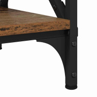 Produktbild för Kaffeebord Gammalt trä 80 x 45 x 45.5 cm Konstruerat trä