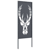 Produktbild för Trädgårds integritetsskärm Antracit 50 x 140 cm Kallvalsat stål