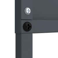 Produktbild för Trädgårds integritetsskärm Antracit 50 x 140 cm Kallvalsat stål