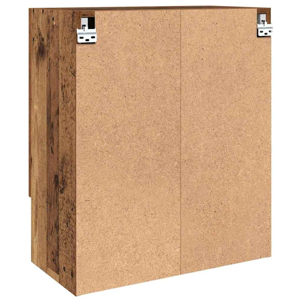 Produktbild för Väggskåp Gammalt trä 60 x 31 x 70 cm Konstruerat trä